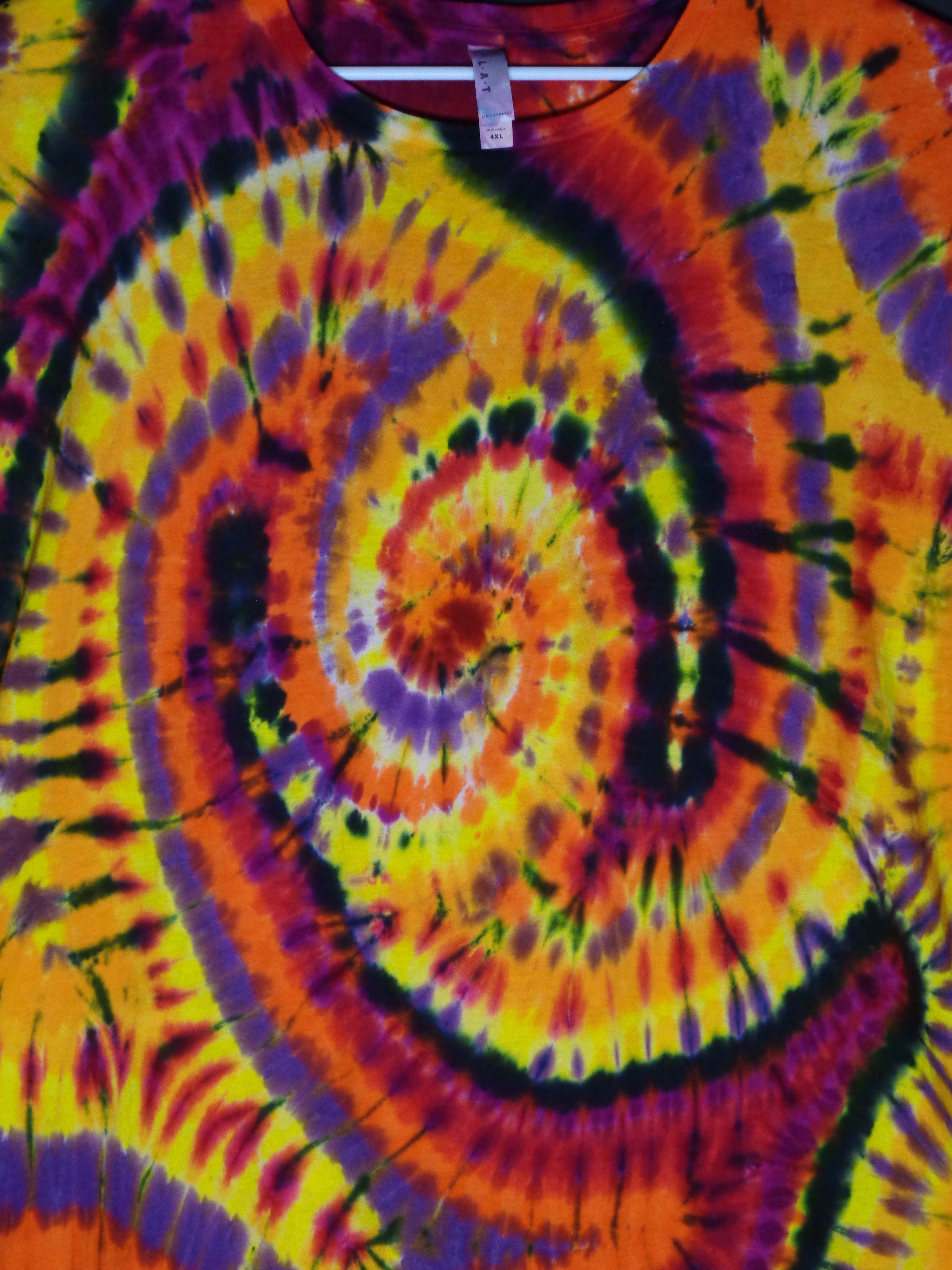 Dsc00890 from Tie Dyenied #154 4XL Spiral Switchback  LAT Style 6901 Combed Ringspun Cotton 