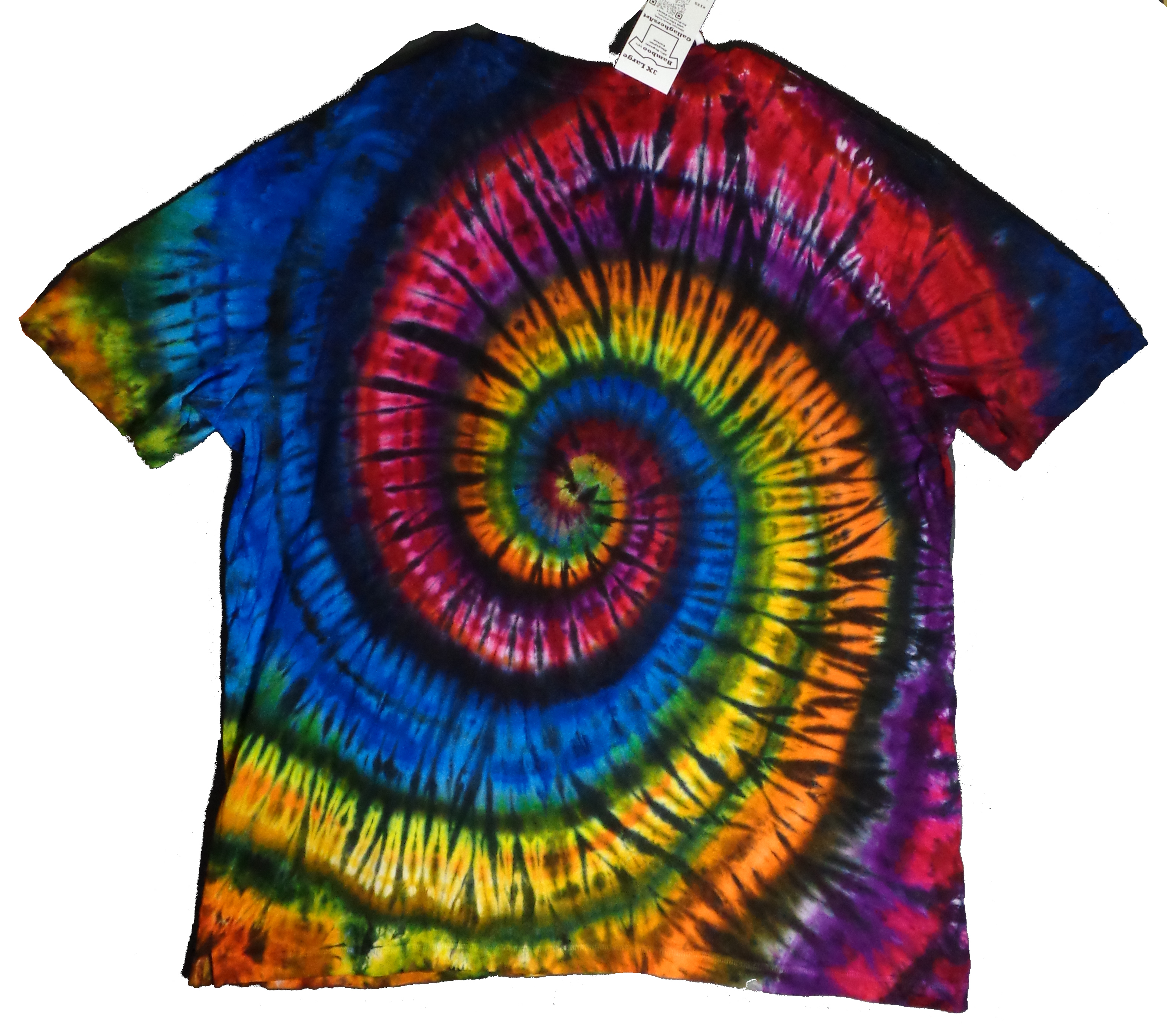175 b from Tie Dye #175 3XL Bamboo, Spiral, Unisex Bamboo 5.3oz LAT Style 6904 