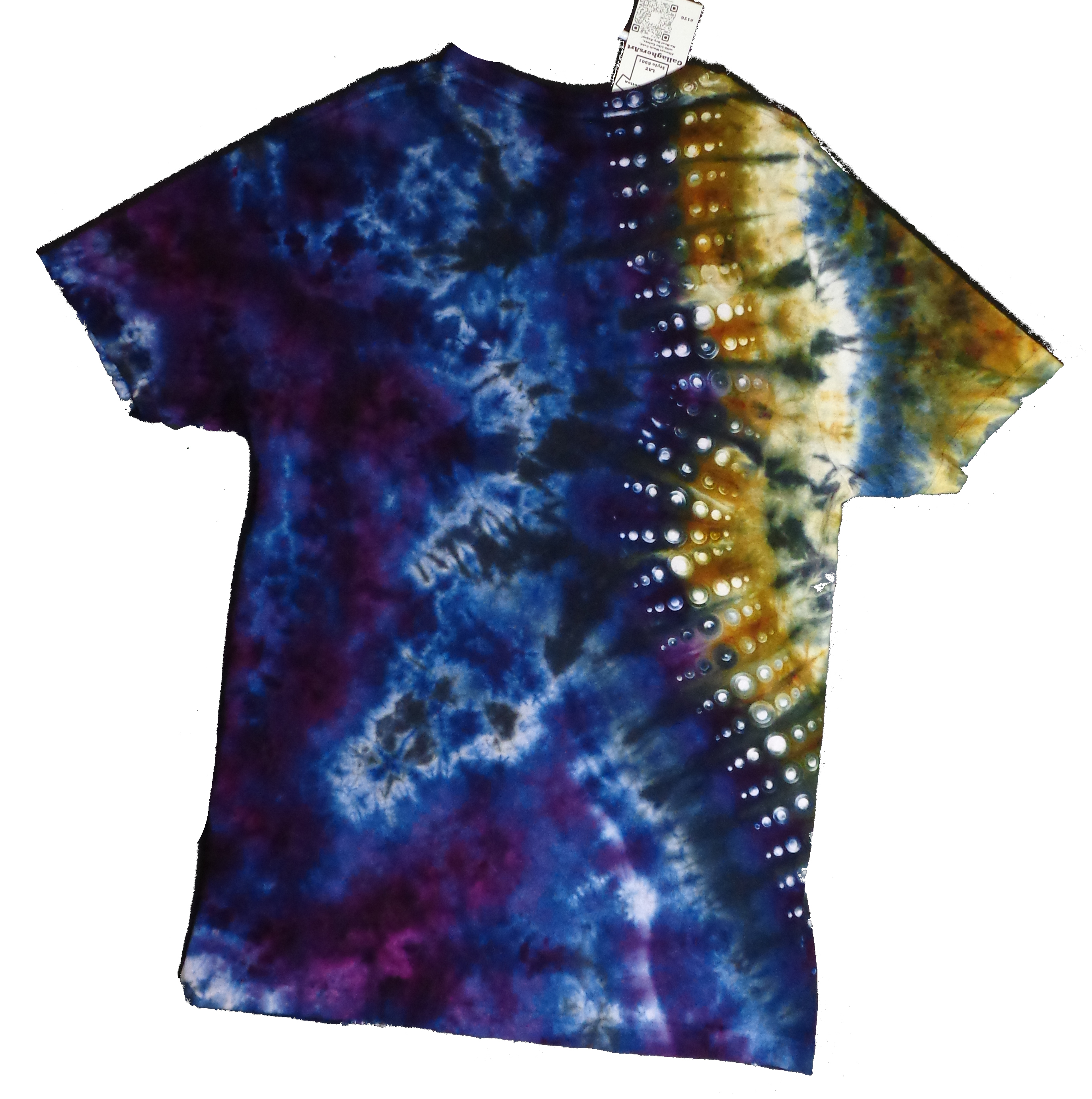 176 b from Tie Dyenied #176 Large Bamboo, Galaxy, Unisex Bamboo 5.3oz LAT Style 6904  - #176 Large