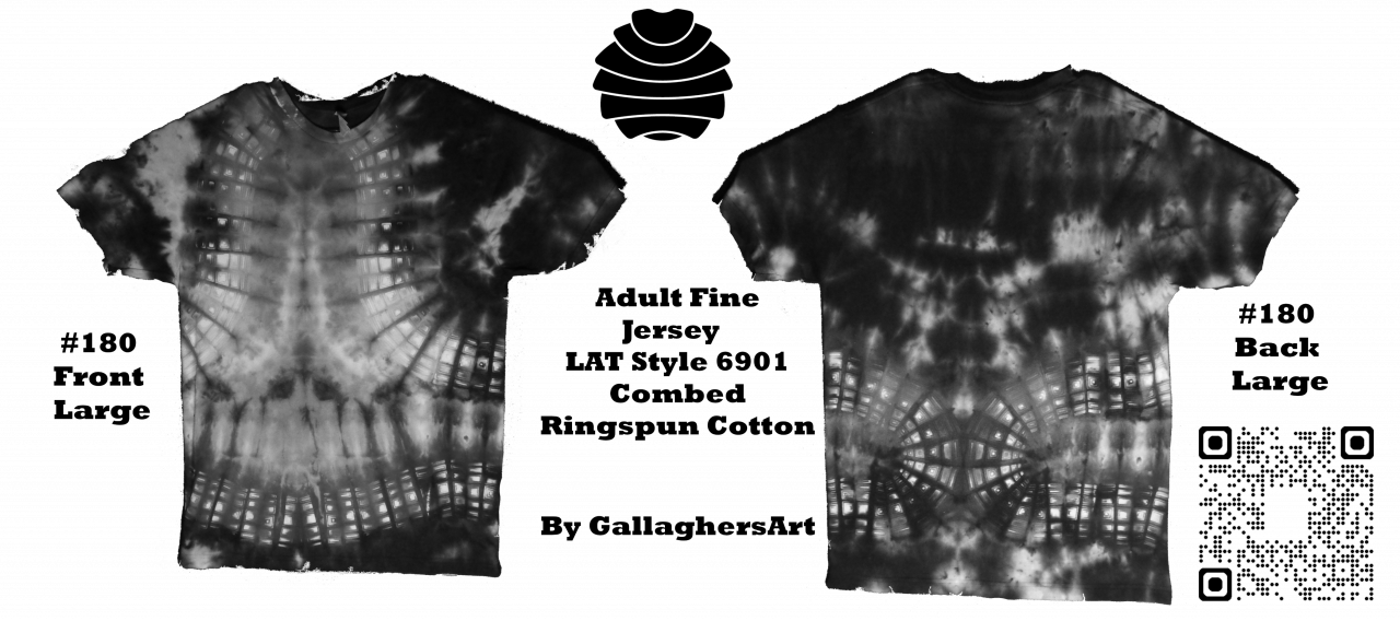 180 ga from Tie Dyenied #180 Large Galaxy Squares LAT Style 6901 Combed Ringspun Cotton 180_ga.png  - #180 Large Galaxy Squares LAT Style 6901 Combed Ringspun Cotton