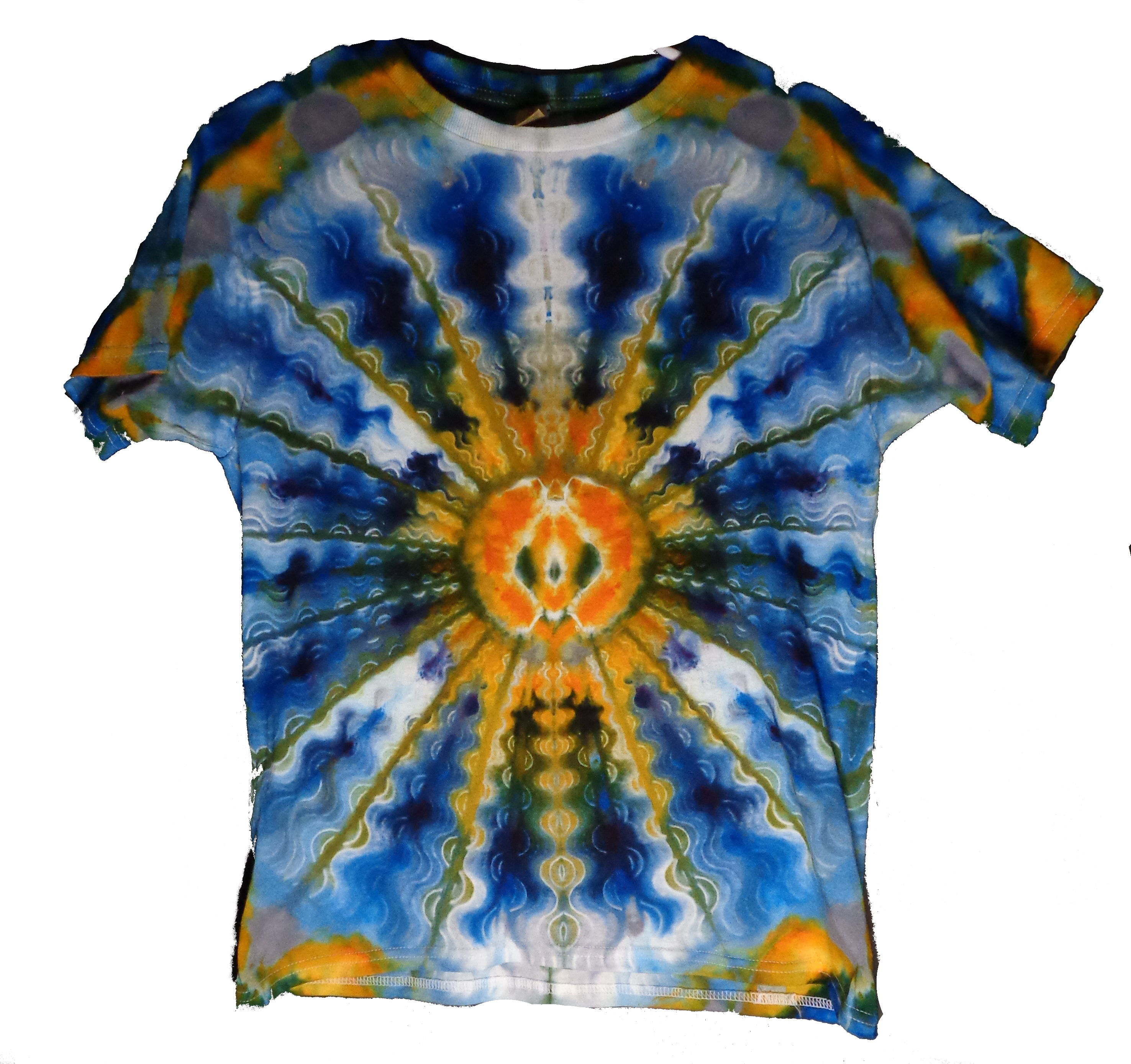 181 f from Tie Dyenied #181 Youth L Mandala Waves Gildan Heavy Cotton 5.3oz  - #181