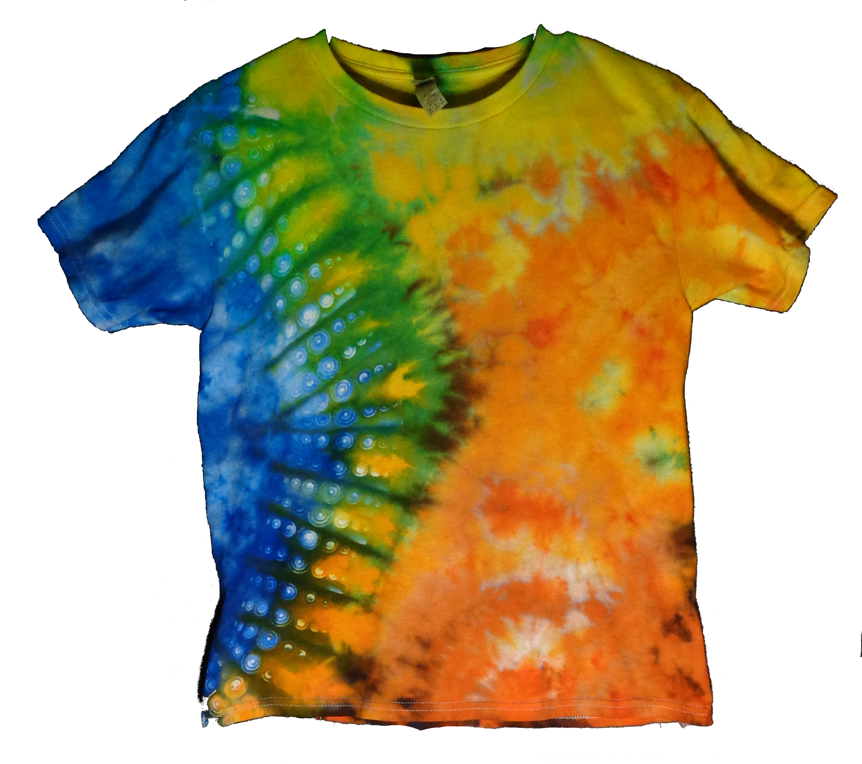 192 f from Tie Dye #192 Youth Medium Galaxy Dots Gildan Heavy Cotton 5.3oz  - #192