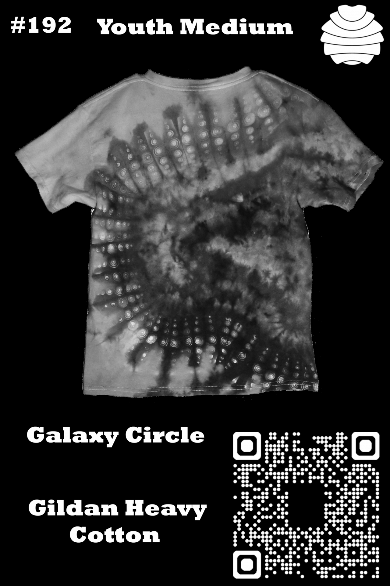 4x6 192 b from Tie Dye #192 Youth Medium Galaxy Dots Gildan Heavy Cotton 5.3oz 4x6_192_b.png 