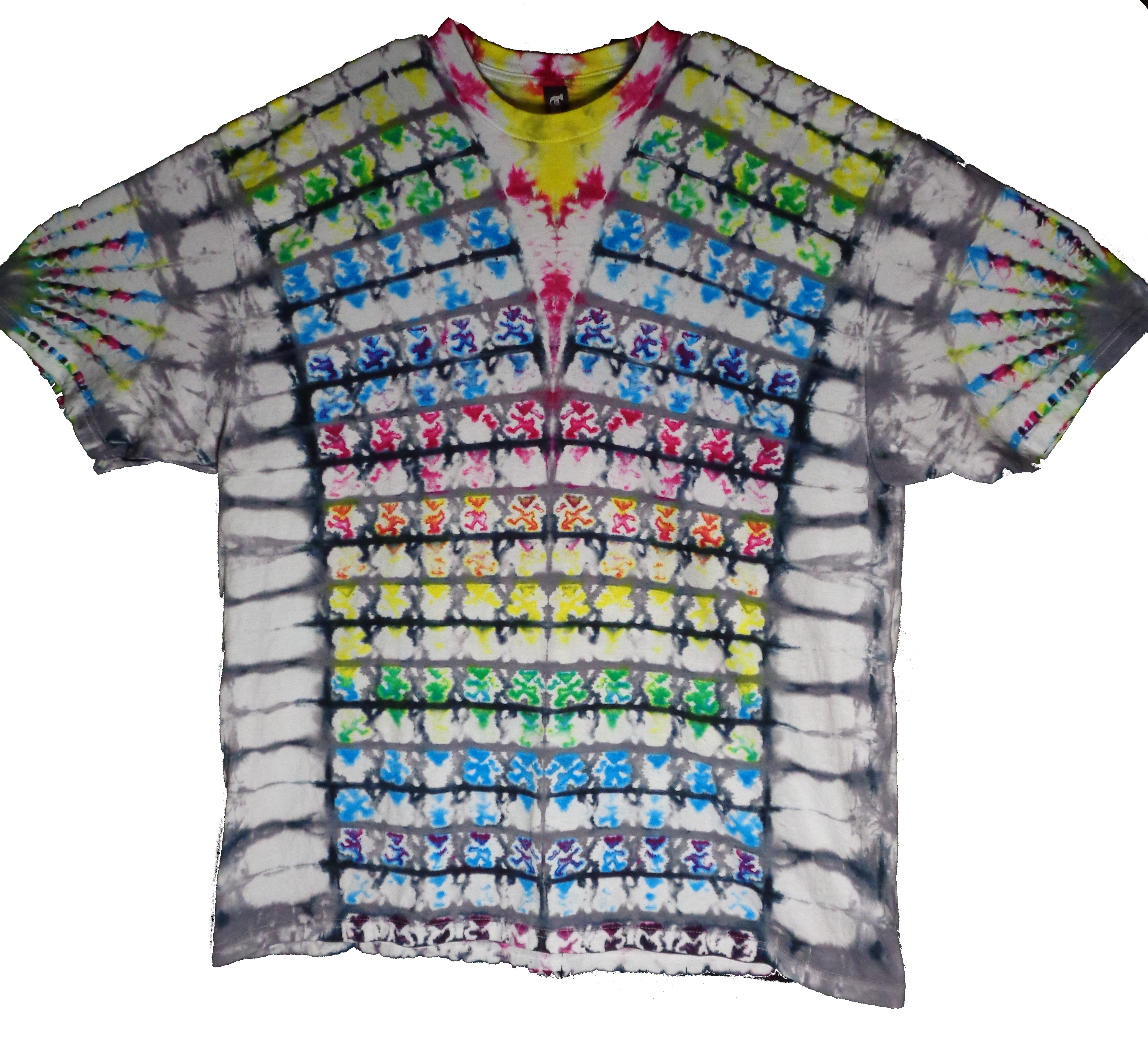 183 f from Tie Dyenied #183 2XL Bears Redux Gildan Hammer Ringspun Cotton 6.0 oz.  - #183