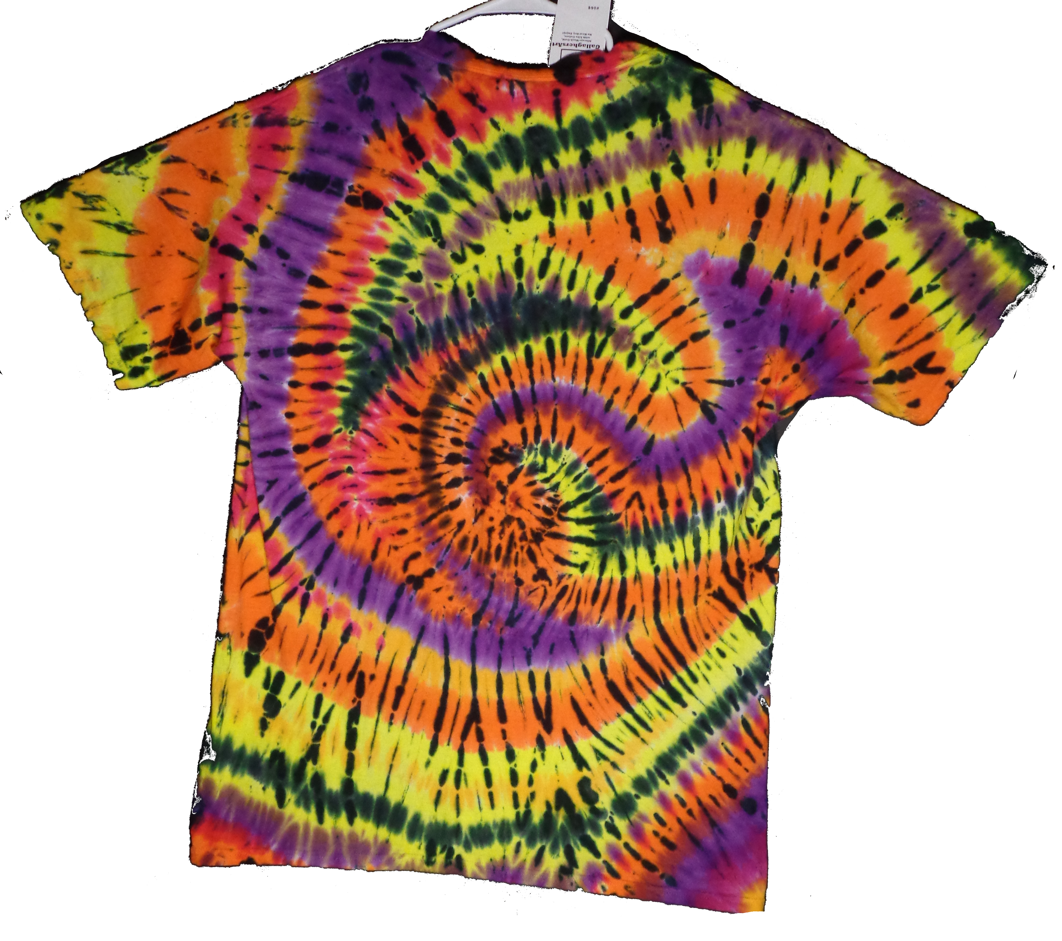164 b from Tie Dye #164 X Large Double Switchback Spiral Gildan Ultra Cotton 6.1oz, PFD 