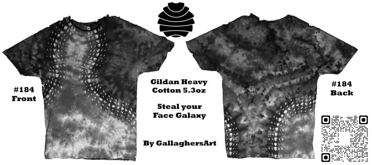 184 ga from Tie Dyenied #184 Large Steal Face Gildan Heavy Cotton 5.3oz 184_ga.png  - #184 Large Steal Face Gildan Heavy Cotton 5.3oz