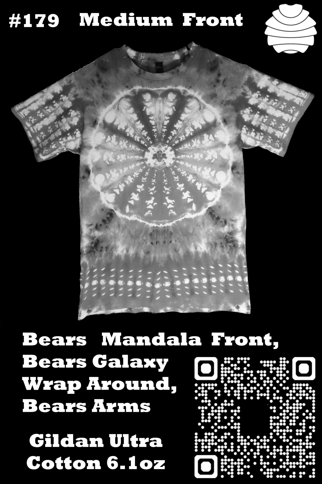 4x6 179 f from Tie Dyenied #179 Medium Dead Mix Gildan Ultra Cotton 6.1oz, PFD 4x6_179_f.png  - #179 Medium Dead Mix Gildan Ultra Cotton 6.1oz, PFD.