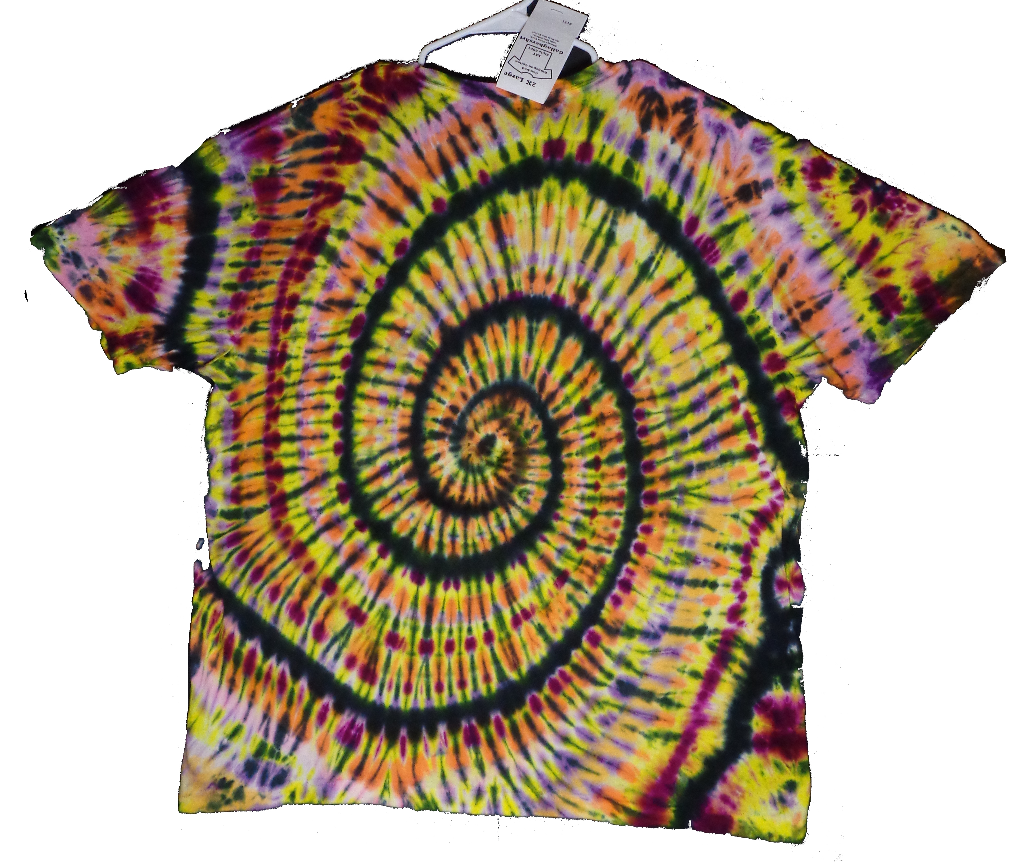 171 b from Tie Dye #171 2XL Spiral LAT Style 6901 Combed Ringspun Cotton  - #171