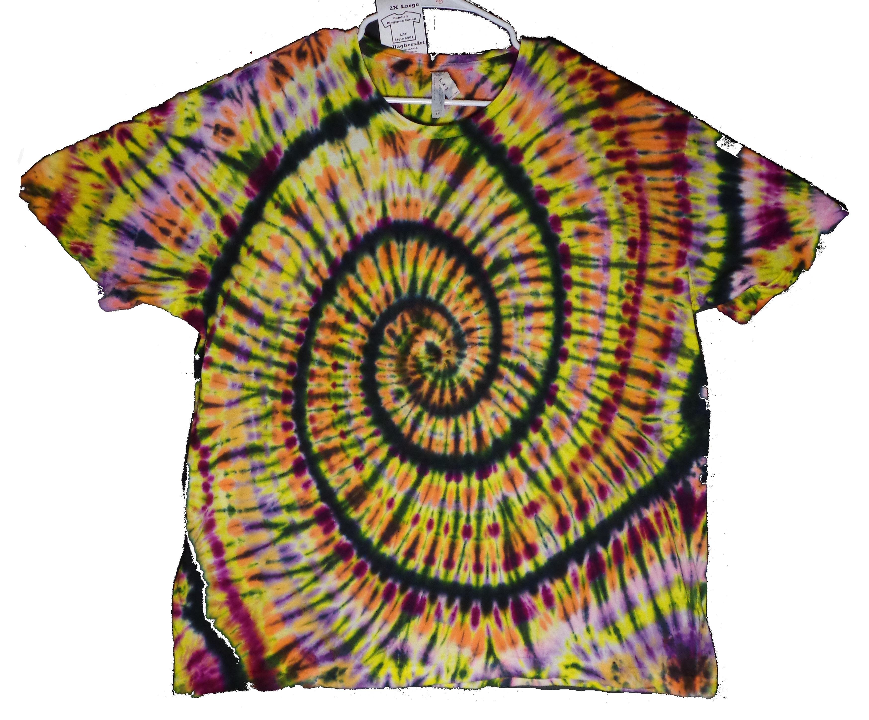 171 f from Tie Dye #171 2XL Spiral LAT Style 6901 Combed Ringspun Cotton  - #171