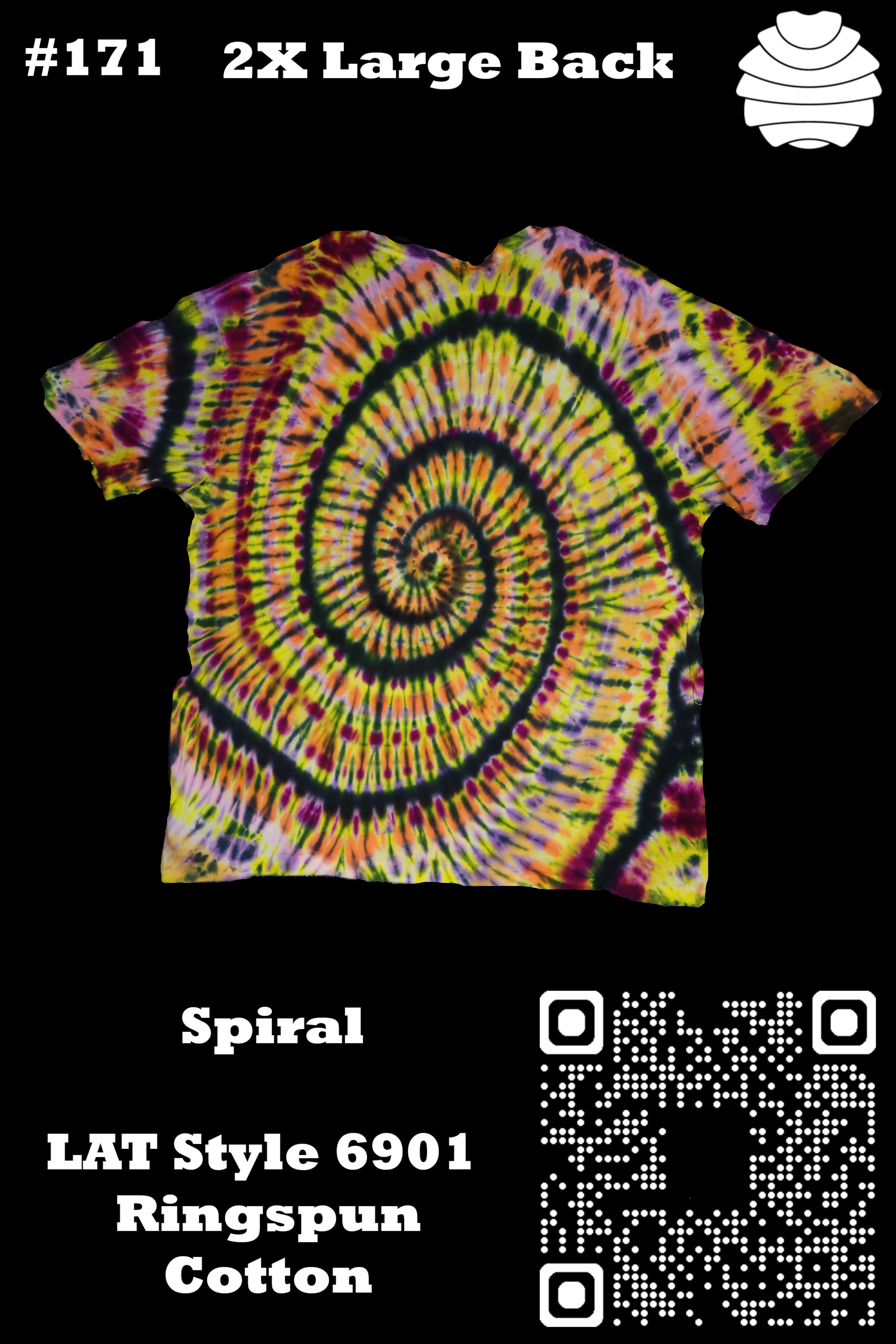 4x6 171 b from Tie Dye #171 2XL Spiral LAT Style 6901 Combed Ringspun Cotton 4x6_171_b.png - #171 2XL Spiral LAT Style 6901 Combed Ringspun Cotton