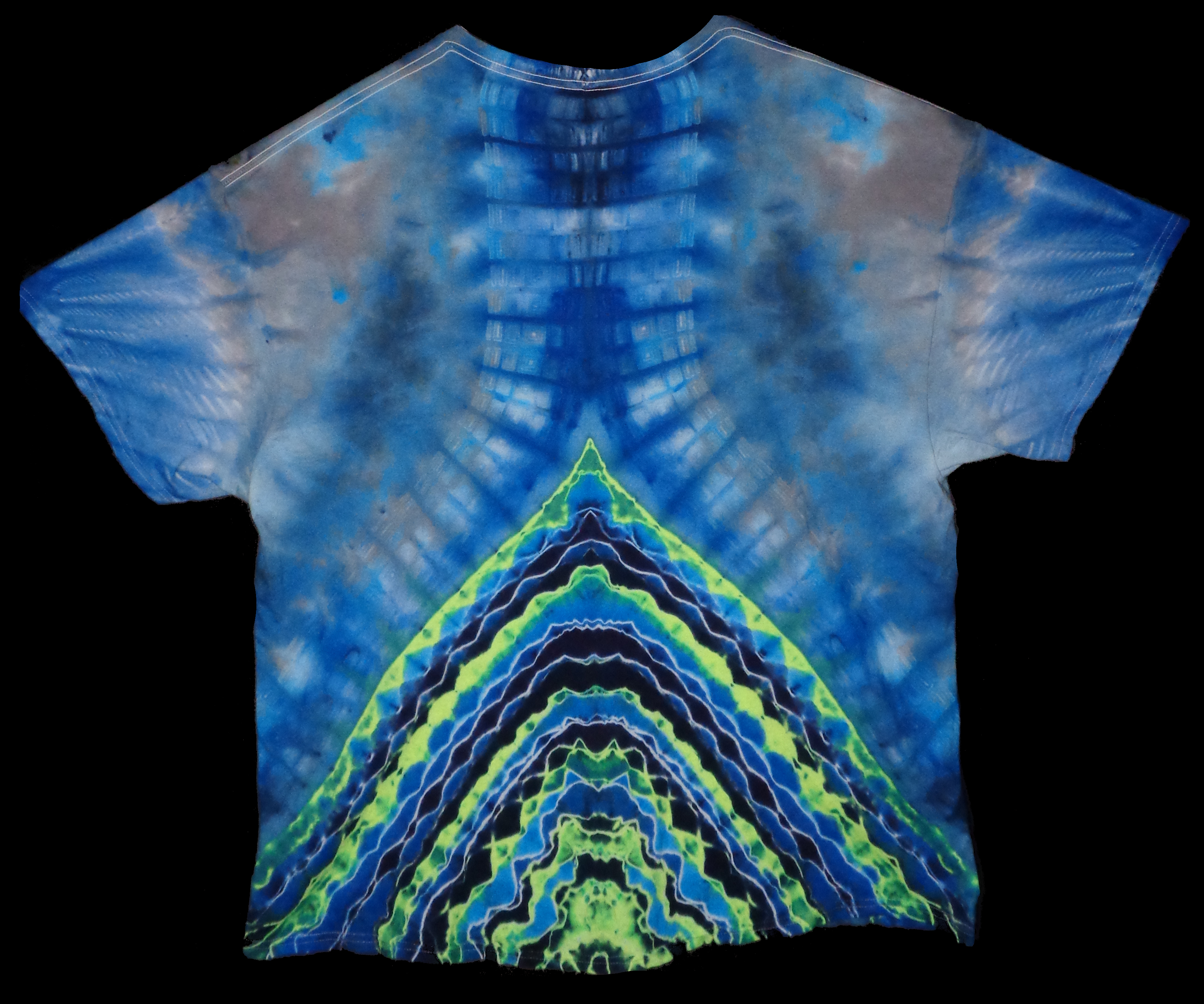 231 b from Tie Dyenied #231 3X Large, Gildan Heavy Cotton 5.3oz,  MANDALA, EXTRA  - #231