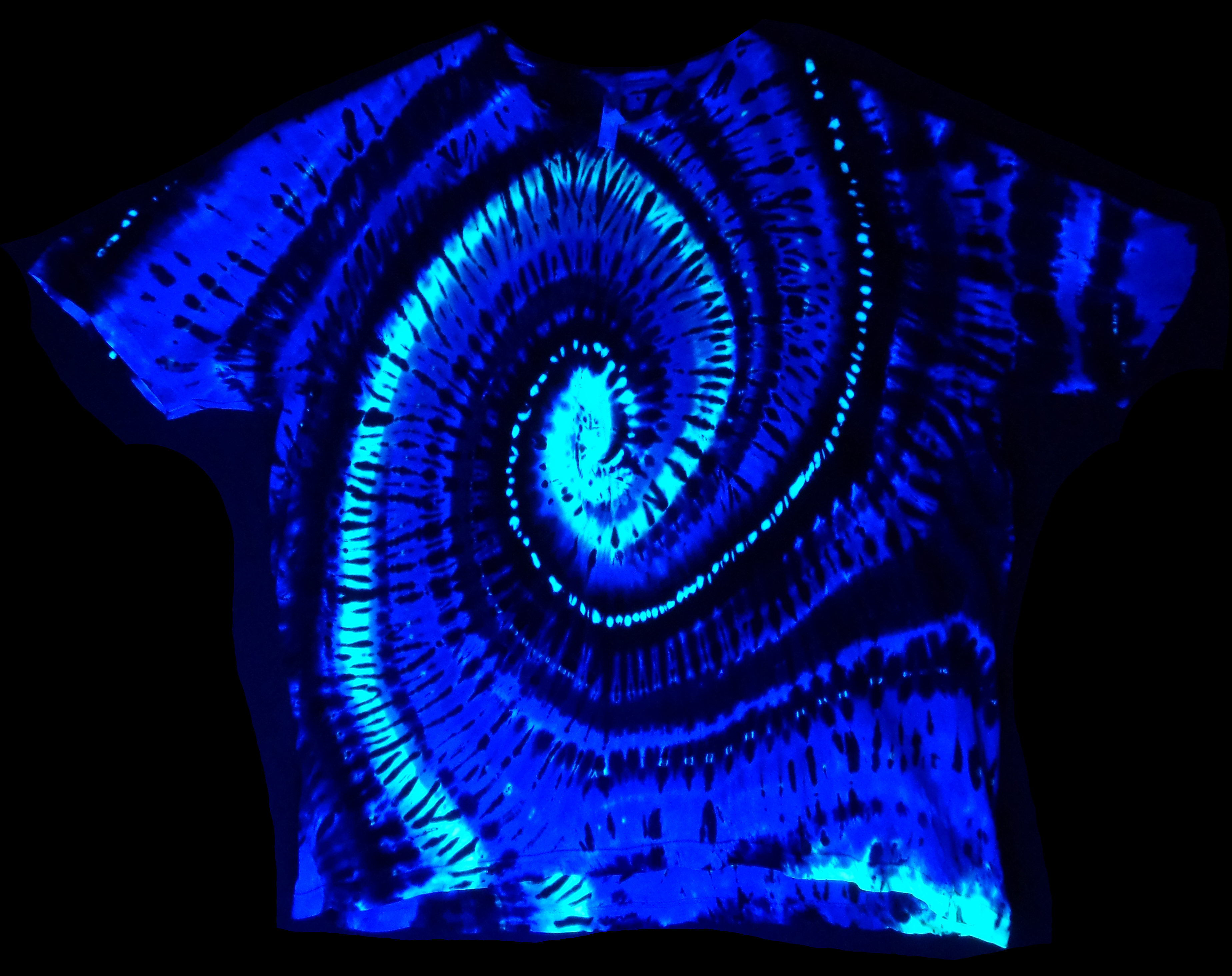 232 f uv from Tie Dyenied #232 3X Large, Spiral,  LAT Style 6901 Combed Ringspun Cotton  - #232