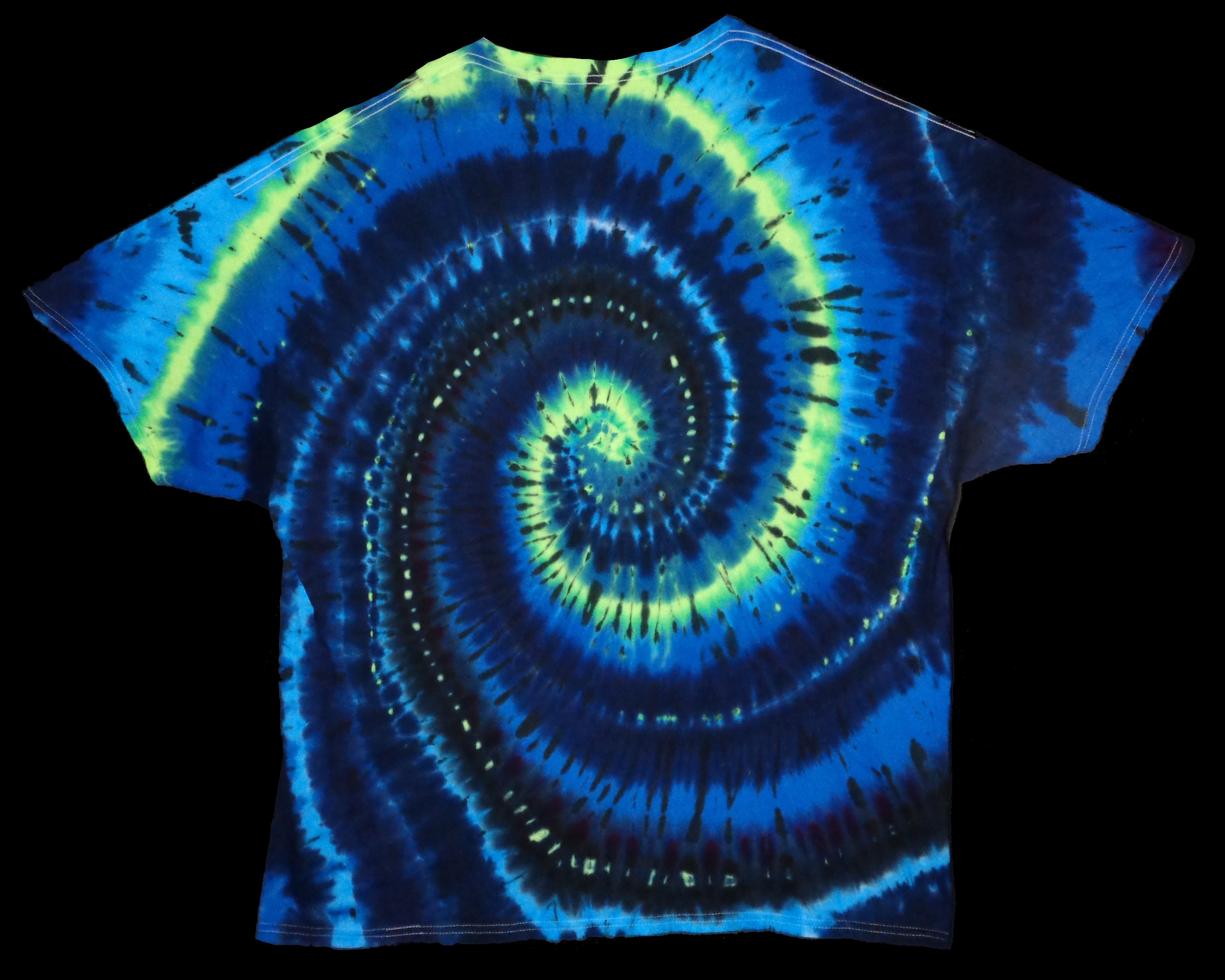 233 b from Tie Dyenied #233 3X Large, Gildan Heavy Cotton 5.3oz, Spiral UV  - #233