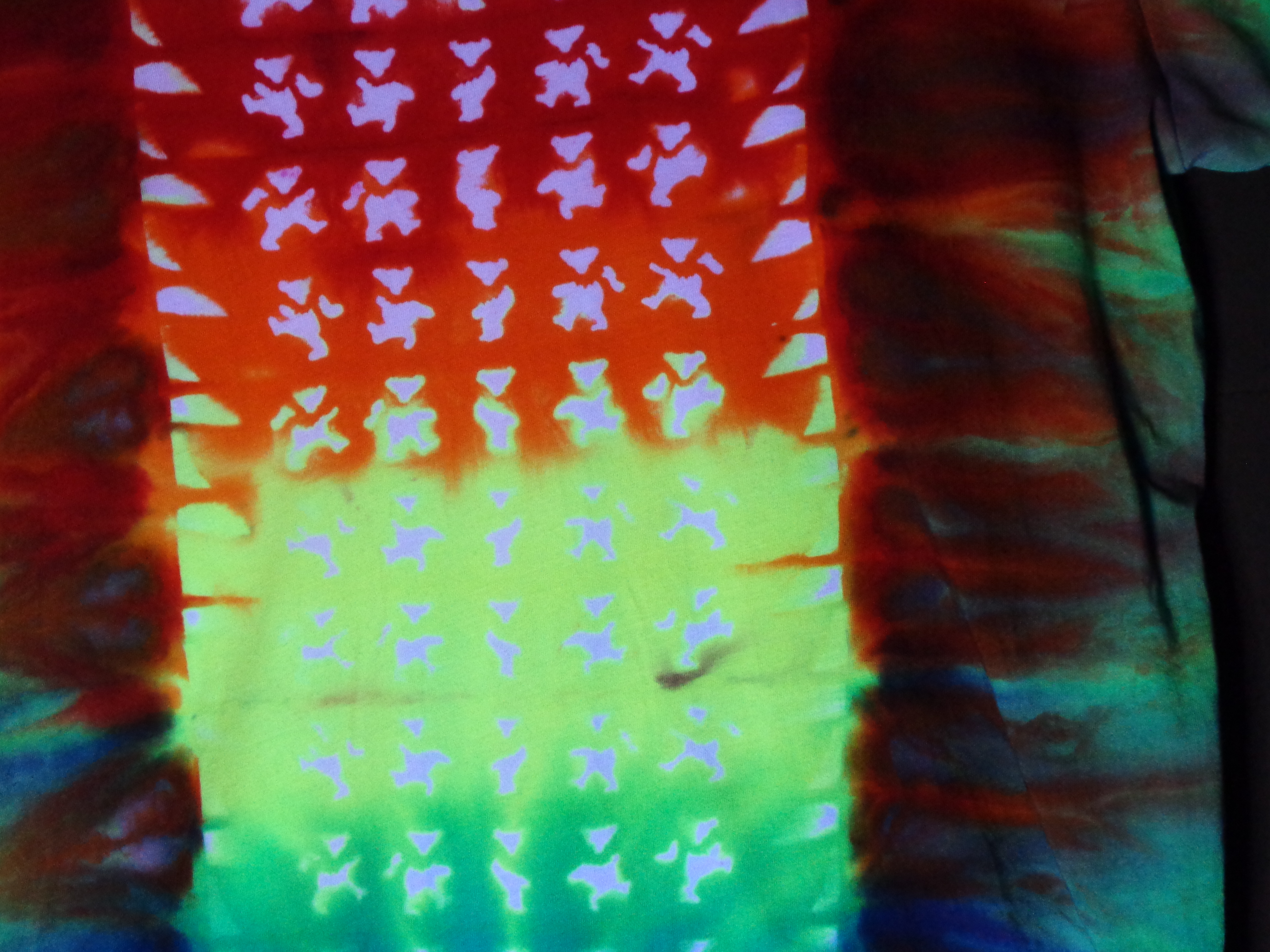 Dsc01204 from Tie Dyenied #210 Large Bamboo, Bears UV, Unisex 5.3oz LAT Style 6904 